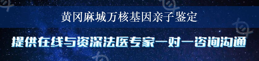 黄冈麻城万核基因亲子鉴定